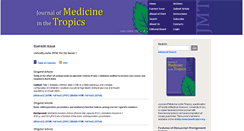 Desktop Screenshot of jmedtropics.org